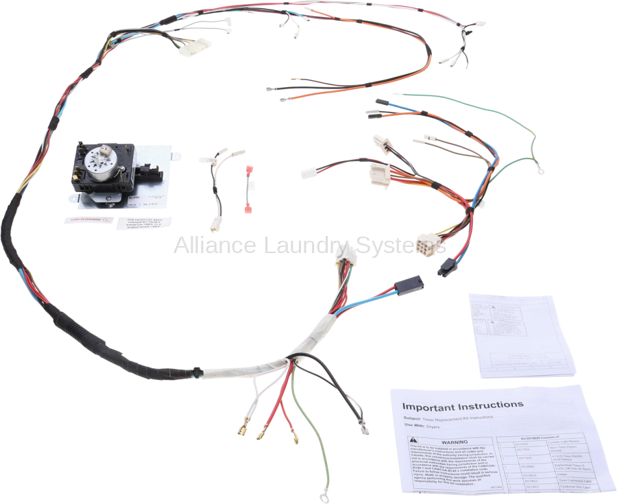 Alliance #D519030 KIT CONV-TMR 505797/517387-RS REAR NOSIG