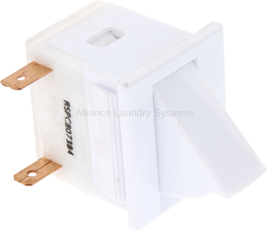 Speed Queen #807384 Washer/Dryer SWITCH,ROCKER,SILVER,MOM,SPST NC