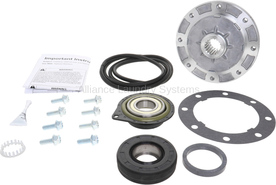Speed Queen #766P3A Washer KIT HUB & LIP SEAL - Commercial Speed