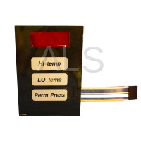 American Dryer Parts - American Dryer #112526 PHASE 5 COIN KEYBOARD LABEL (WFR112526)