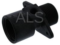 Wascomat Parts - Wascomat #438005603 Washer NIPPLE,WATER INLET BLACK METRIC