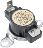 Cissell Parts - Cissell #44236501 Dryer THERMOSTAT AUTO RESET 185F