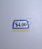 ESD Parts - ESD #111016-400 STICKER,HNDL V-5/8 4.00