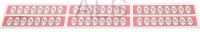 Greenwald Parts - Greenwald #00-9905-8 DECAL, V8 CASTING $2.00 (One Dozen Count)