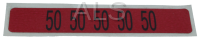Greenwald Parts - Greenwald #00-9950-13 V7 CASTING DECAL $2.50 (One Dozen Count)