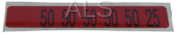 Greenwald Parts - Greenwald #00-9950-14 V7 CASTING DECAL $2.75 (One Dozen Count)