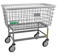 R&B Wire Products - R&B Wire #201H/ANTI Antimicrobial Mega Capacity BIG DOG Laundry Cart