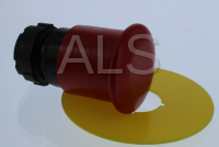 Wascomat Parts - Wascomat #471962832 KNOB,EMERGENCY STOP SWITCH