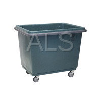 R&B Wire Products - R&B Wire #4606PTB 6 Bushel R&B Laundry Truck/Cart with Bumper