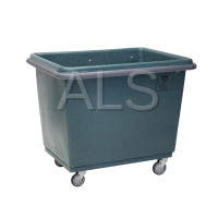 R&B Wire Products - R&B Wire #4608PTB 8 Bushel R&B Laundry Truck/Cart with Bumper