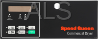 Speed Queen Parts - Speed Queen #D514369 Dryer OVERLAY,CNTRL FC DRYER SQ H7S