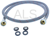 Huebsch Parts - Huebsch #F8665601 Washer/Dryer KIT, HOSE AND WASHERS-US STD GHT RED