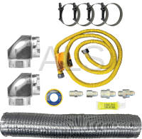 Alliance Parts - Alliance #D519208 Dryer GAS DRYER INSTALL KIT