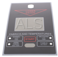 Generic Laundry Parts - Generic Alliance #431234A Dryer OVERLAY, MICRO-LOWER