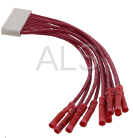Milnor Parts - Milnor #10YMTA10WB HARNESS WHITE MTA BUZZ