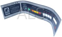 Dexter Parts - Dexter #9412-112-001 Washer Nameplate Decal, Control Panel (one piece) WCVD-18