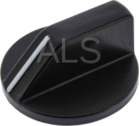 Wascomat Parts - Wascomat #438007601 Washer KNOB,ROTARY SWITCH-BLACK (GEN 5)