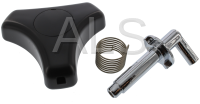 Wascomat Parts - Wascomat #472991108 Washer KIT,DOOR KNOB AND SHAFT W75-185