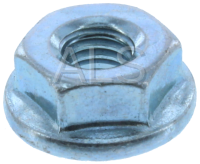 Huebsch Parts - Huebsch #44071201 Washer/Dryer NUT HX FLANGE 10-32