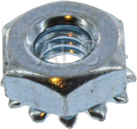 Cissell Parts - Cissell #51236 Dryer NUT HEX KEPS 8-32 STL