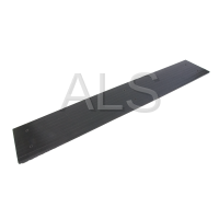 Unimac Parts - Unimac #70117607 Dryer PLATE KICK BLACK 38.32 50/75