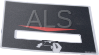 Alliance Parts - Alliance #70334201 Dryer OVERLAY CARD READER-BLACK