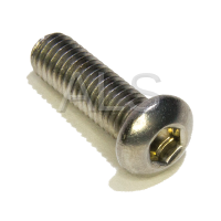 Unimac Parts - Unimac #9001662 Washer SCREW ALLEN PAN HD A2 M6X20