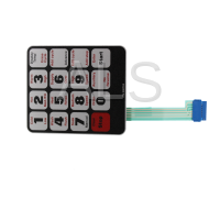 IPSO Parts - Ipso #F230724P Washer DECAL KEYPAD WE6 UW/UF PKG