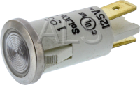 Huebsch Parts - Huebsch #F350430 Washer LIGHT NEON CLR 125V .25 TAB