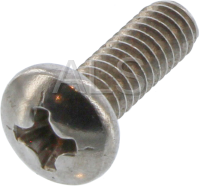Cissell Parts - Cissell #F430909 Washer/Dryer SCREW PLPH SS 8-32X1/2
