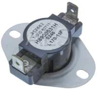 Huebsch Parts - Huebsch #H8900531H Dryer THERMOSTAT 170/155F-SPST