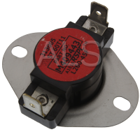 Cissell Parts - Cissell #M409443 Dryer THERMOSTAT LIM 260F RED