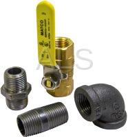 Unimac Parts - Unimac #M4983P3 Dryer KIT SHUT OFF VALVE