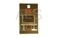 Speed Queen Parts - Speed Queen #431234 Dryer OVERLAY MICRO-LWR RT-SQ-EC