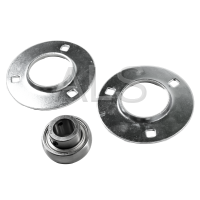 Generic Laundry Parts - Generic American Dryer #880214 Dryer 5/8" FLANGE BEARING W/NYLOCK SET SCR