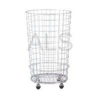 R&B Wire Products - R&B Wire RWB Round Wire Utility Basket, Zinc Plated - 45 Gallon (6 Bu.) Capacity