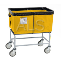 R&B Wire Products - R&B Wire #464 4 Bushel Elevated Truck with Sewn-On Vinyl/Nylon Liners