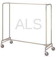 R&B Wire Products - R&B Wire #721 72" Single Garment Rack