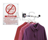 R&B Wire Products - R&B Wire #903E Wall Mounted Warning Sign - English