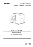 Diagrams, Parts and Manuals for Wascomat EX-80 HI-TEK Washer