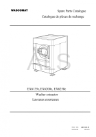 Diagrams, Parts and Manuals for Wascomat EX6250c Washer