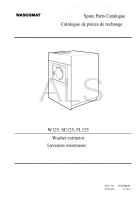 Diagrams, Parts and Manuals for Wascomat SE125 Washer