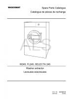 Diagrams, Parts and Manuals for Wascomat SELECTA 245 Washer