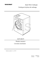 Diagrams, Parts and Manuals for Wascomat W675 Washer