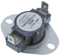 Commercial Huebsch Dryer Parts - Commercial Huebsch JT150CG Tumbler-Dryer Parts - Huebsch Parts - Huebsch #H8900531H Dryer THERMOSTAT 170/155F-SPST