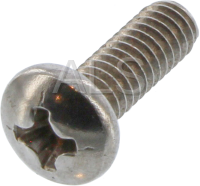 Cissell #F430909 Washer/Dryer SCREW PLPH SS 8-32X1/2