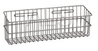 Laundry Supplies - Laundry Carts & Baskets - R&B Wire Products - R&B Wire #2250 Storage Basket 19 1/2" x 5" x 6" deep