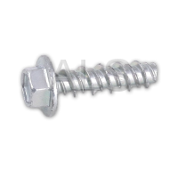 Residential Whirlpool Dryer Parts - Residential Whirlpool WGD9400SU0 Dryer Parts - Whirlpool Parts - Whirlpool #W10109200 Washer/Dryer Screw, Baffle Mounting