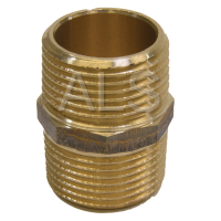 Commercial IPSO Washer Parts - Commercial IPSO IHF165ZNH Washer-Extractor Parts - IPSO Parts - Ipso #9001849 Washer SLEEVE COUPLING-BRASS