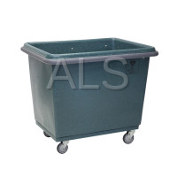 Laundry Supplies - Laundry Trucks - R&B Wire Products - R&B Wire #4612PTB 12 Bushel R&B Laundry Truck/Cart with Bumper